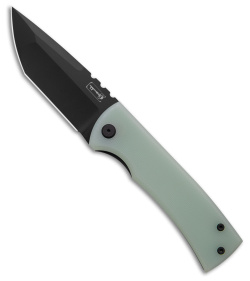 Chaves Redencion 229 Kickstop Tanto Knife Jade G-10 (3.63" Black)