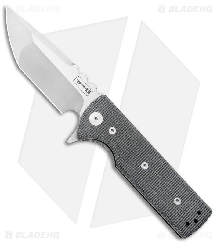 Chaves Ultramar T.A.K. Knife Black Micarta M390 - Blade HQ
