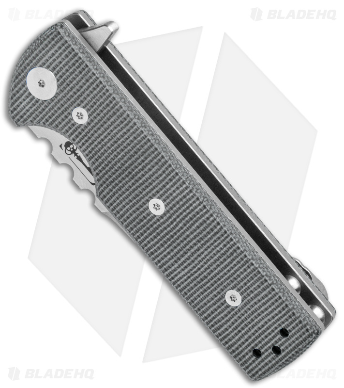 Chaves T.A.K. Liner Lock Knife Tanto Black Micarta (2.75" Satin M390)