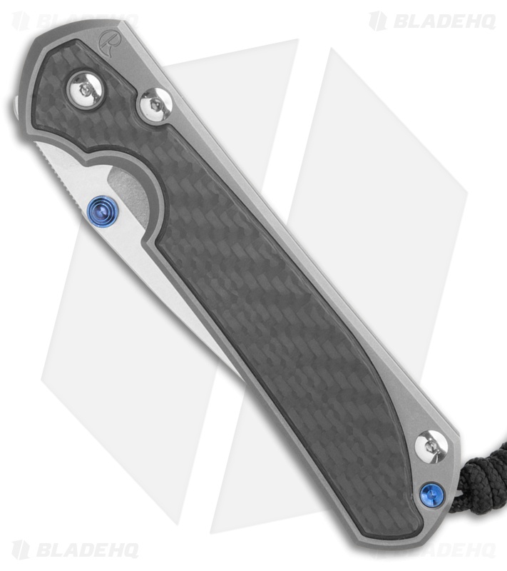 Chris Reeve Large Sebenza 31 Exclusive Knife Black Carbon Fiber (3.6" SW)