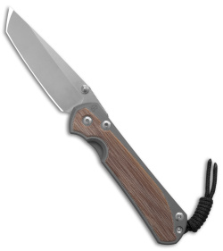 Chris Reeve Large Sebenza 31 Tanto Natural Canvas Micarta (3.6" Stonewash)