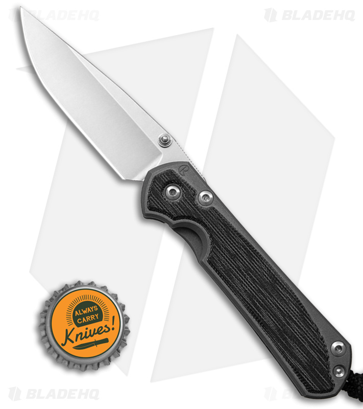Chris Reeve Small Sebenza 31 - Manual Folding Knife | Black Micarta