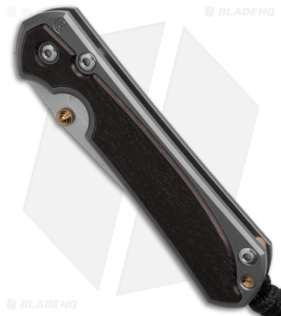 Chris Reeve Small Sebenza 31 Knife Bog Oak (2.94" Stonewash)