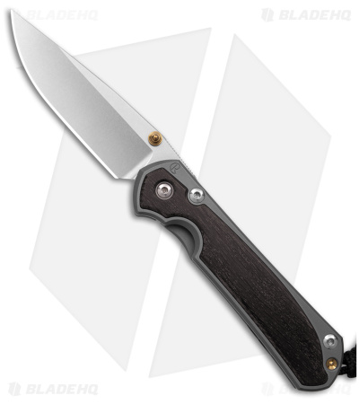 Chris Reeve Small Sebenza 31 Knife Bog Oak (2.94" Stonewash)