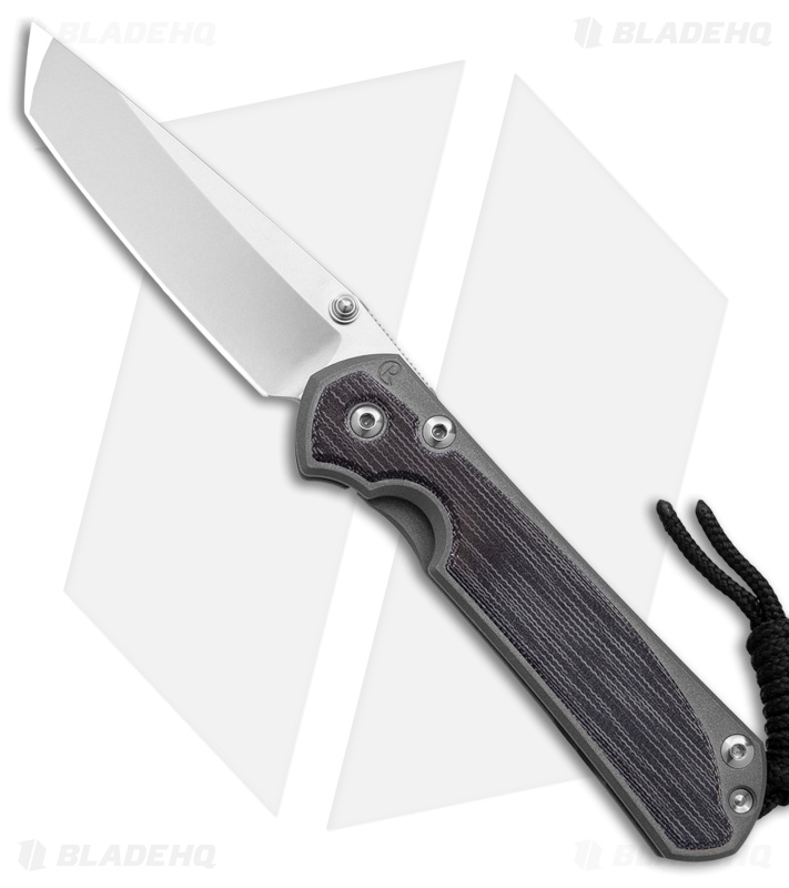 Chris Reeve Small Sebenza 31  Inlay Micarta Canvas Black Tanto(2.94"SW)