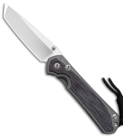 Chris Reeve Small Sebenza 31  Inlay Micarta Canvas Black Tanto(2.94"SW)