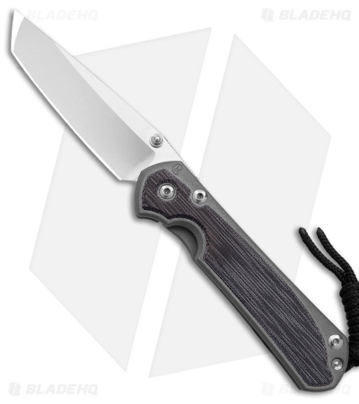 Chris Reeve Small Sebenza 31  Inlay Micarta Canvas Black Tanto(2.94"SW)