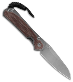 Chris Reeve Small Sebenza 31 Inlay Natural Canvas Micarta Insingo LH (2.94" SW)