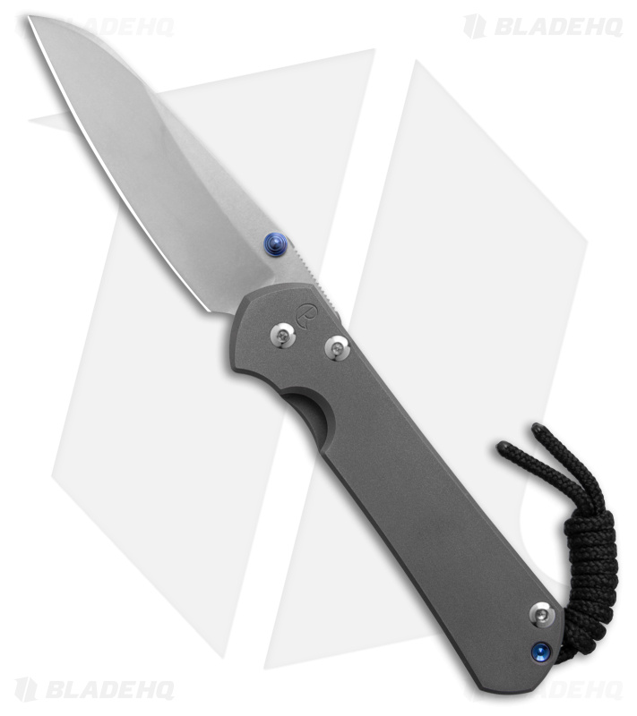 Chris Reeve Small Sebenza 31 MagnaCut Insingo Knife Plain Titanium (3" SW)