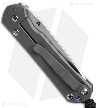 Chris Reeve Small Sebenza 31 MagnaCut Insingo Knife Plain Titanium (3" SW)