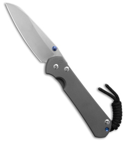 Chris Reeve Small Sebenza 31 MagnaCut Insingo Knife Plain Titanium (3" SW)