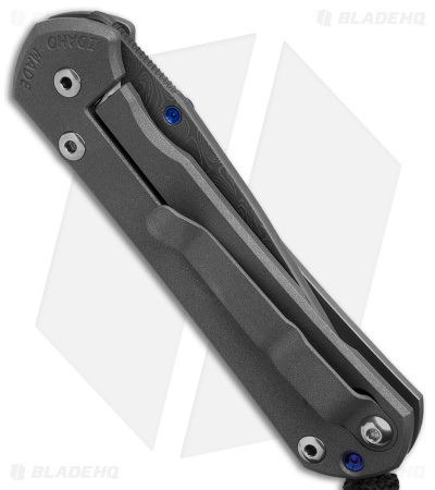 Chris Reeve Small Sebenza 31 Unique Graphic Triple Mosaic Opal (3" Damascus) 
