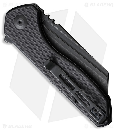 CIVIVI ExOne Liner Lock Knife Black G-10 (2.9" Black SW) C23036-1