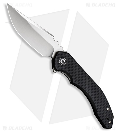 CIVIVI Bryan Montalvo Bluetick Liner Lock Knife Black G-10 (3.5" Satin)