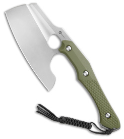 CIVIVI Aratra D2 Fixed Blade Knife OD Green G-10 (7.32" Stonewash)