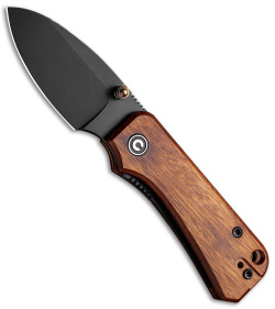 CIVIVI Baby Banter Liner Lock Knife Wood (2.3" Black SW ) C19068SB-2