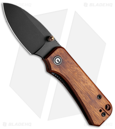 CIVIVI Baby Banter Liner Lock Knife Wood (2.3" Black SW ) C19068SB-2