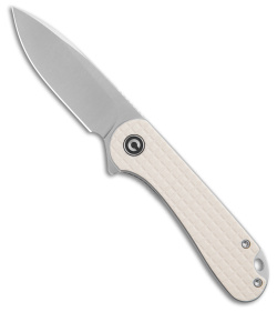 CIVIVI Elementum  Knife Frag Patterned Ivory G-10 (3.4" Satin)