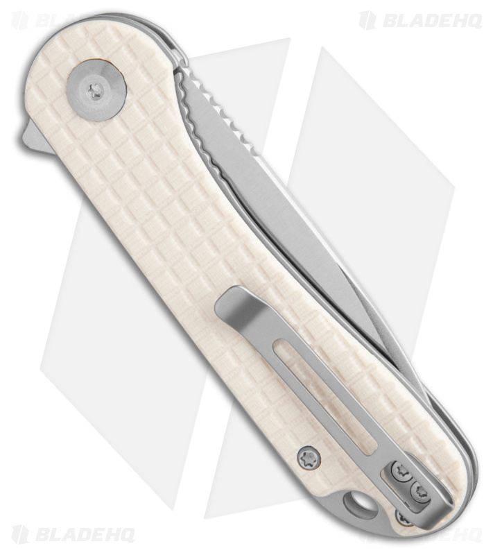 CIVIVI Elementum  Knife Frag Patterned Ivory G-10 (2.9" Satin)