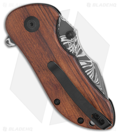 CIVIVI Gordo Knife Guibourtia Wood (2.51" Damascus) C22018C-DS1