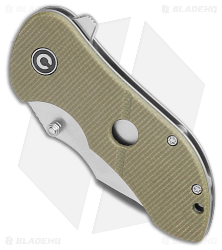 CIVIVI Gordo Knife Olive Green Micarta (2.51" Satin) C22018C-2
