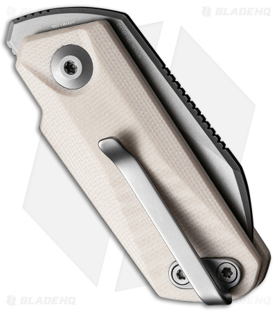 CIVIVI Ki-V Double Detent Slip Joint Knife Ivory G-10 (1.6" BB) C2108C