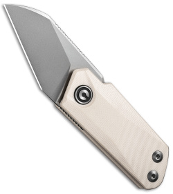 CIVIVI Ki-V Double Detent Slip Joint Knife Ivory G-10 (1.6" BB) C2108C