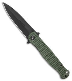 CIVIVI RS71 Black G-10 Spear Point Black SW Nitro-V