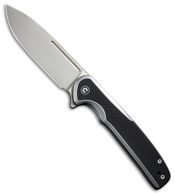 CIVIVI Voltaic Frame Lock Knife Steel/Black G-10 (3.5" Bead Blast) C20060-2