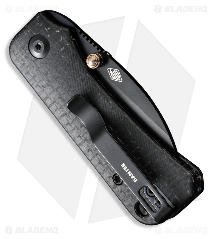 CIVIVI Baby Banter Wharncliffe Liner Lock Knife Black Micarta (2.34" Black)