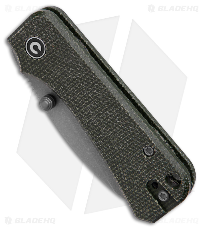 CIVIVI Baby Banter Liner Lock Knife Green Micarta (2.34" SW Nitro-V)