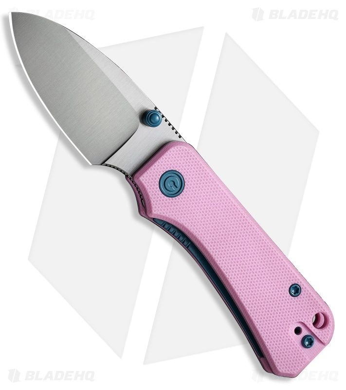 CIVIVI Baby Banter Liner Lock Knife Pink G-10 (Satin)