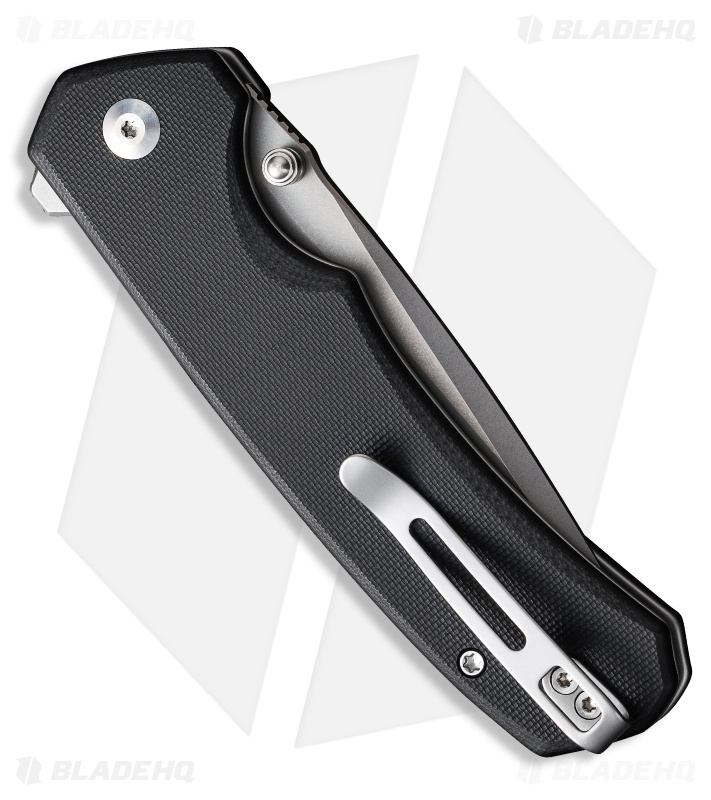 CIVIVI Brazen Button Lock Tanto Knife Black G-10 (3.46" Stonewashed) C19059C-1