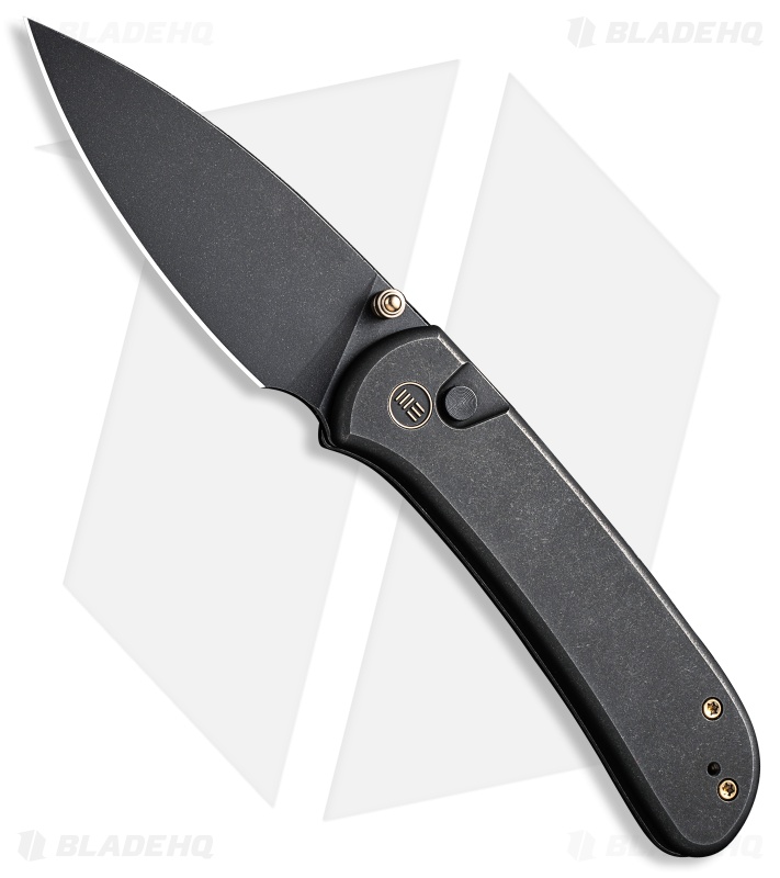 WHAT WE WANT WWW_KATORI × CAMP_HOLIC20 WEKNIFE Qubit Thumb Stud & Button Lock Knife Titanium Handle