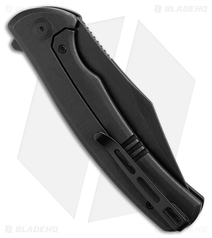 CIVIVI Sinisys Frame Lock Knife Black Micarta/Steel (3.7" Black SW) C20039-1