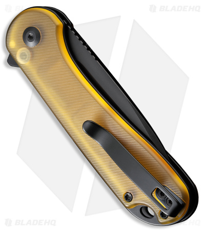 CIVIVI Elementum II  Button Lock Knife Ultem (3" Black) C18062P-8