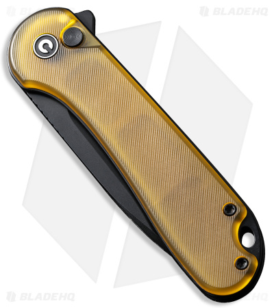 CIVIVI Elementum II  Button Lock Knife Ultem (3" Black) C18062P-8