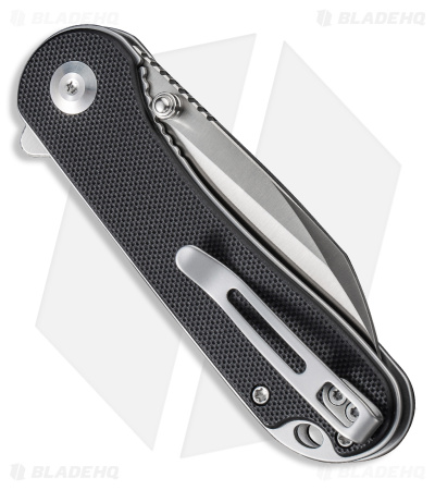 CIVIVI Elementum Wharncliffe Liner Lock Knife Black G-10 (3" Satin) C18062AF-1