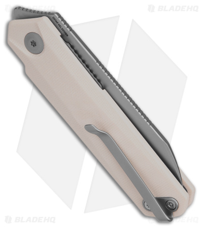 CIVIVI Ostap Hel Ki-V Plus Liner Lock Knife Ivory G-10 (2.5" BB) C20005B-2