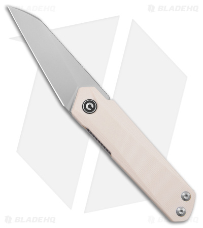 CIVIVI Ostap Hel Ki-V Plus Liner Lock Ivory G-10 - Blade HQ