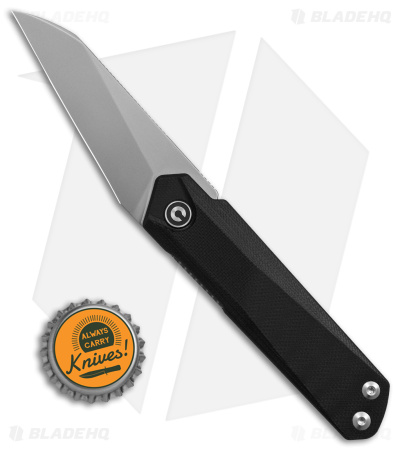 CIVIVI Ostap Hel Ki-V Plus Liner Lock Knife Black G-10 (2.5" BB) C20005B-1