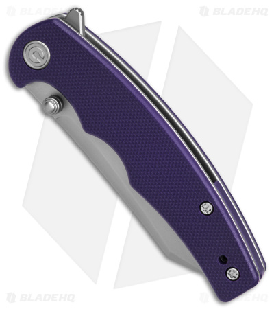 CIVIVI P87 Folder Liner Lock Knife Purple G-10 (2.9" Bead Blast) C21043-2