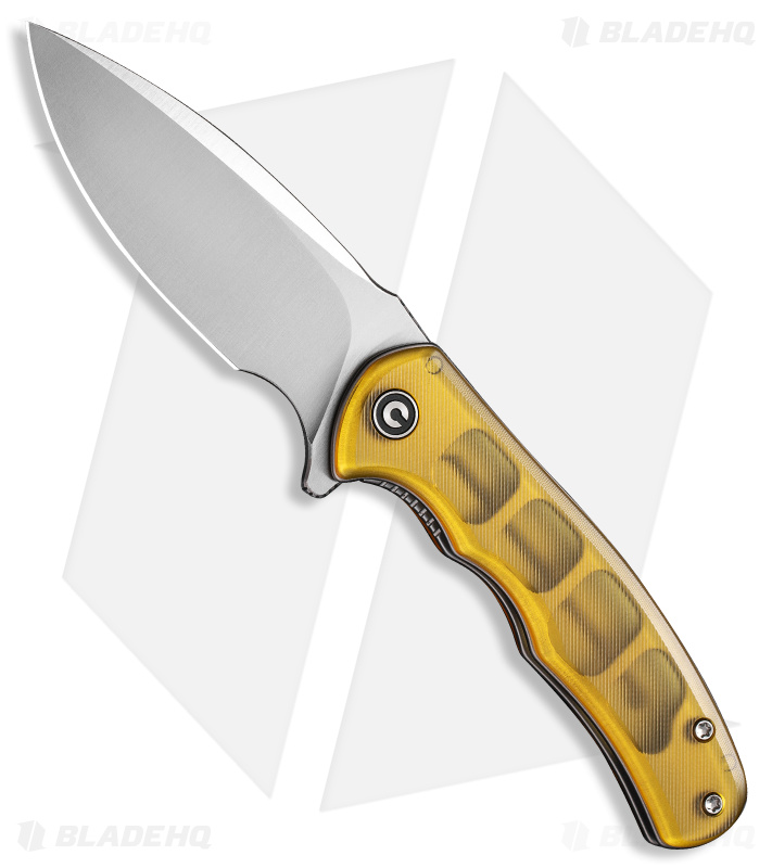 CIVIVI Mini Praxis Flipper Liner Lock Knife Ultem (2.98" Satin D2)