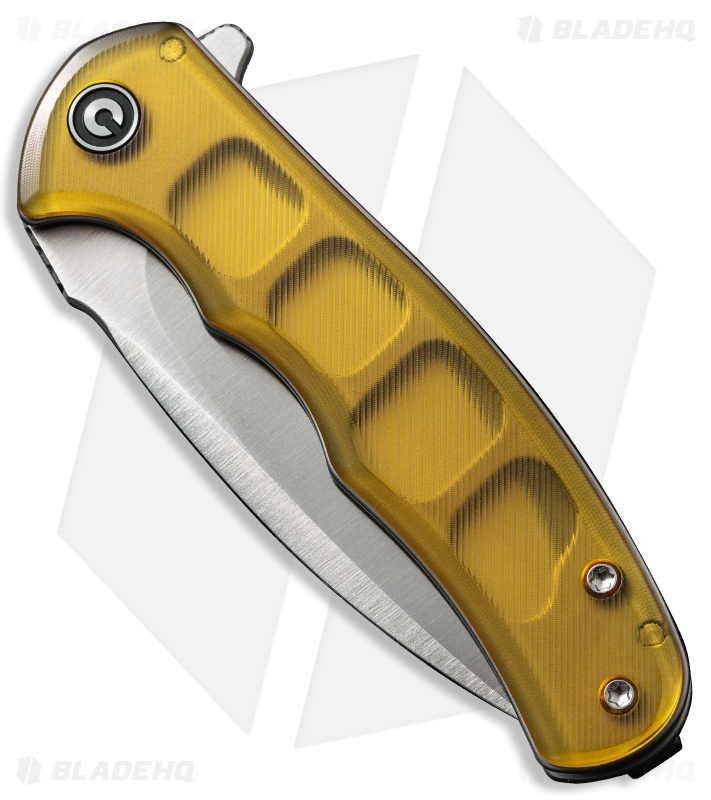 CIVIVI Mini Praxis Flipper Liner Lock Knife Ultem (2.98" Satin D2)