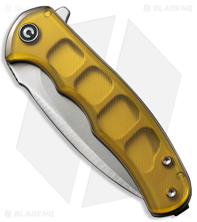 CIVIVI Mini Praxis Flipper Liner Lock Knife Ultem (2.98" Satin D2)