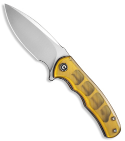 CIVIVI Mini Praxis Flipper Liner Lock Knife Ultem (2.98" Satin D2)