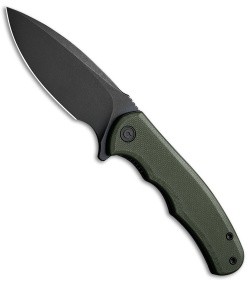 CIVIVI Mini Praxis Flipper Liner Lock Knife OD Green G-10 (2.98" BW D2) 