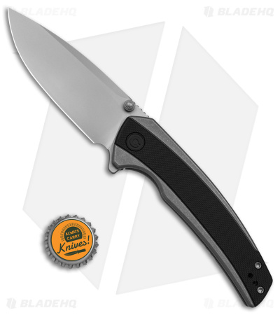 CIVIVI Teraxe Frame Lock Knife Black G-10/Steel (3.5" Bead Blast) C20036-3