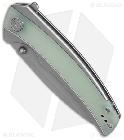 CIVIVI Teraxe Frame Lock Knife Jade G-10/Steel (3.5" Bead Blast) C20036-2