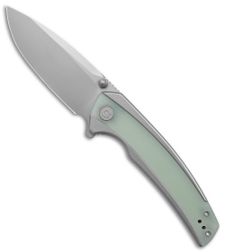 CIVIVI Teraxe Frame Lock Knife Jade G-10/Steel (3.5" Bead Blast) C20036-2